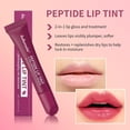 thumbnail image 3 of Lip Jam Brillo de Labios Hidratante Labial Voluminizador Bálsamo Labial de Larga Duración Tinte Labi, 3 of 7