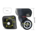 thumbnail image 2 of AOOOWER 1Pair Luggage Wheels Suitcase Replacement Wheel Roller Hardware Repairing Kit 360 Degree Spinner Caster Heavy Duty Wheel, 2 of 13