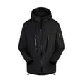 thumbnail image 1 of LOVZFMLL Jackets for Women's Solid Color Windbreaker Jacket Submachine Jacket Long Sleeved Hooded Casual Jacket, 1 of 3