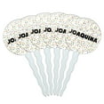thumbnail image 1 of Joaquina Cupcake Picks Toppers - Set of 6 - Mutlicolored Speckles, 1 of 1