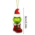 Christmas Decorations Clearance Christmas Tree Pendant Cartoon Acrylic