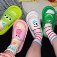 thumbnail image 5 of Zapatillas de casa antideslizantes de verano con diseño de oso de fresa y tres ojos de Toy Story de Disney para hombre y mujer, 5 of 5