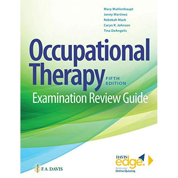 Pre-Owned Occupational Therapy Examination Review Guide (Paperback) 0803690185 9780803690189