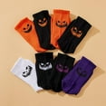thumbnail image 2 of Halloween Socks, 1 Pair Of Unisex Fun Personality Pattern Socks, Pure Cotton Socks, Warm And Breathable, Suitable For Halloween Decoration, 2 of 3
