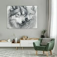 thumbnail image 2 of GOSMITH Tapestry Wolf Fabric Tapestry Wall Hanging for Room/Living Room/Dorm 40x30 Inch, 2 of 7