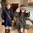 thumbnail image 2 of PENGXIANG Girls Small Fresh Retro Wind Floral Dress, 2 of 5