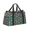 thumbnail image 2 of Honeii Santa Hat Joy Green Festive Print Gym Bag,Carry on Weekender Overnight Bag, Travel Duffel Bags, Personal Item Travel Bag,Tote Bag,Workout Dance Bag, 2 of 7