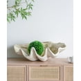 thumbnail image 5 of A&B Home Large Clam Shell Accent-Color:Natural,Style:Coastal, 5 of 10