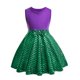 thumbnail image 5 of Vestido de princesa Mickey Mouse de Disney para niñas, disfraz de Rapunzel, sirena, Ariel, vestido de verano para niños, ropa para fiesta de cumpleaños Aurora de 2 a 8 años, 5 of 5