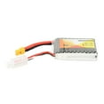 thumbnail image 2 of RC LiPo Battery, High Discharge Rate Professional 7.4V LiPo Battery 850mAh 2S Safe Replacement Accessory  for Store, 2 of 7