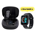 thumbnail image 1 of Kit Audífonos In-ear Inalámbricos Con Smartwatch Color Negro OEM SW001168, 1 of 8