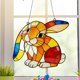 thumbnail image 3 of Decoración de Granja para el Hogar Conejos de Pascua Estilo Acrílico Ventana Colgando Ornamento 20cm para la Ventana Del Hogar Jardín Regalos de Vidrio, 3 of 7