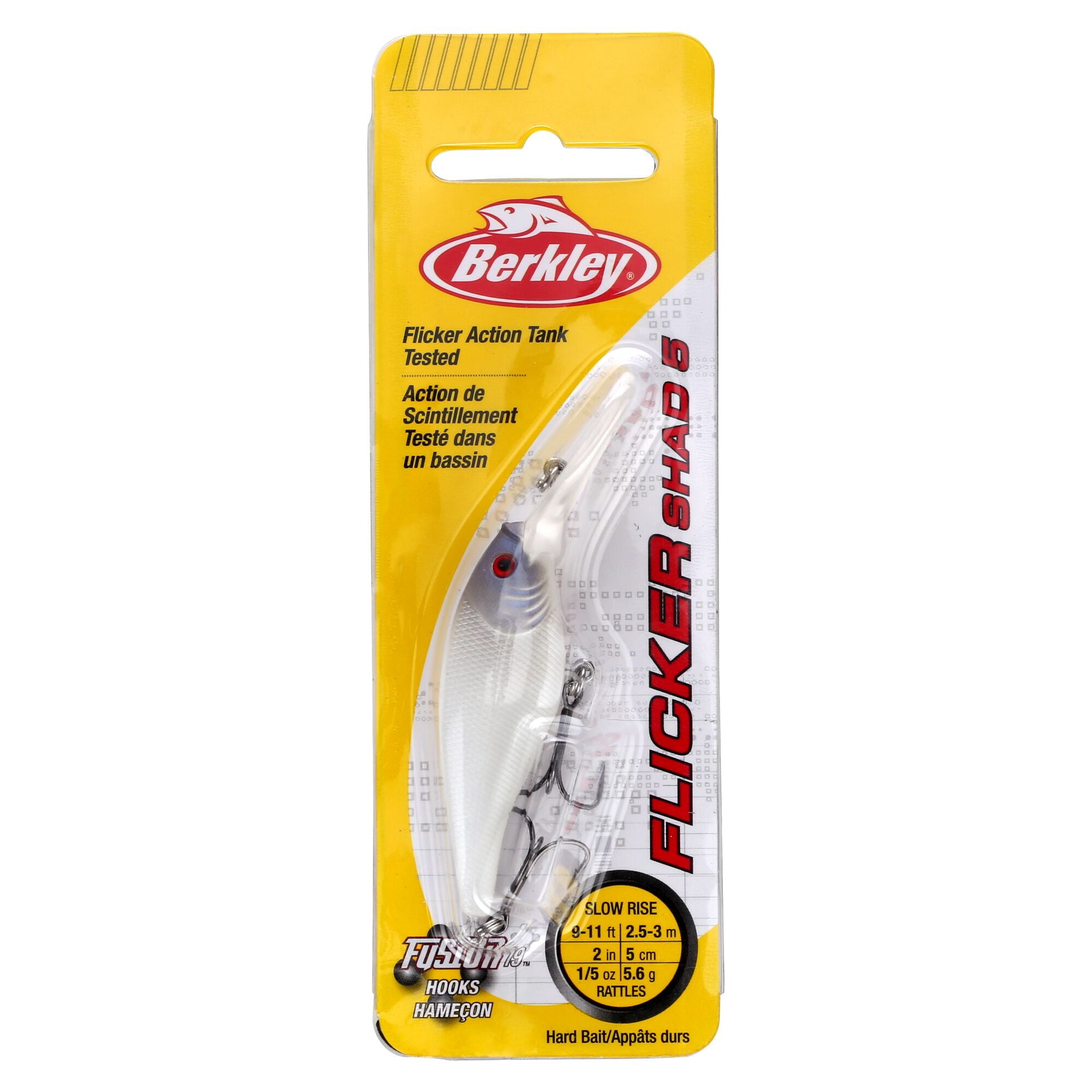 Berkley Flicker Shad®, 2 in, Crankbaits, Blue Frost (1 Count)
