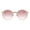 Gold Pink, variant on Round Retro Vintage Classic Trendy Hippie Sunglasses Gold Black