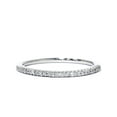 thumbnail image 2 of Bague en Diamant 1/10 Ct en Or Blanc 14 K, 2 of 4