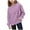 Purple, variant on cocolona Girls Long Sleeve Hoodie Cute Oversized Hooded Sweatshirts Teen Girls Pullover Tops with Pockets
