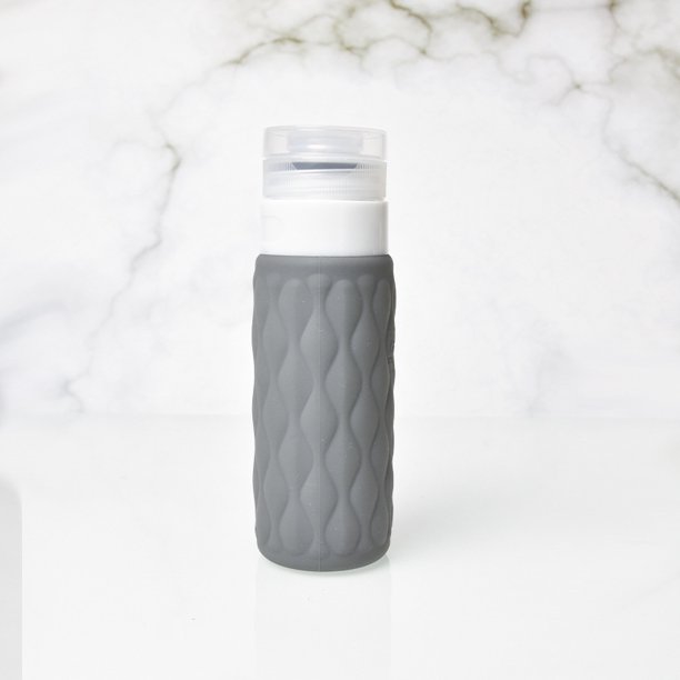 Botella de silicona para embotellado, botella vacía portátil para cosméticos