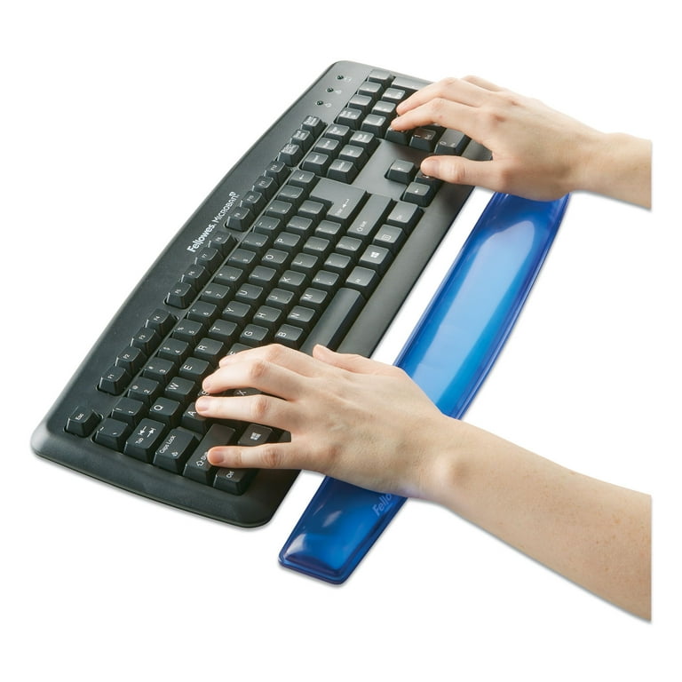 Gel Keyboard Palm Support, 18.25 x 3.37, Blue Gel Keyboard Palm Support, 18.25 x 3.37, Blue