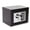 Black, variant on TPKJAM Heavy Duty Fireproof Safe with Keypad & Key Lock - Secure Home Safe for Cash, Documents & Valuables