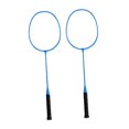 thumbnail image 2 of jinwen Badminton Rackets 2Pcs Badminton Equipment for Beach Indoor Outdoor Backyard Blue, 2 of 7