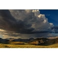 thumbnail image 2 of Jones, Adam 18x13 White Modern Wood Framed Museum Art Print Titled - Storm clouds rolling in at sunset-White Mountains-Inyo National Forest-California, 2 of 4