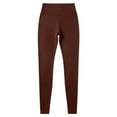 thumbnail image 4 of Women's Yoga Pants Seamless High Waist Athleisure Leggings for Fitness And Meditation Women's Yoga Leggings Brown M, 4 of 4