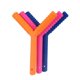 thumbnail image 4 of 1Pc Sensory Chew Teether Kids Silicone Letter Teether Toy Baby Teething Silicone Teether For Children With Autism BPA Free Beads, 4 of 5
