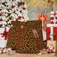 thumbnail image 6 of Rocae Colorful Pineapple for Christmas Drawstring Linen Gift Bag with Drawstrings Treat Bag Goody Present Bags for Christmas Party Favor-Small, 6 of 9
