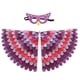 thumbnail image 1 of Juego de disfraces de alas de pájaros Capa de loro de pavo real de Halloween con máscara de fieltro Disfraces para niños, W33 brillar Electrónica, 1 of 4