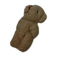 thumbnail image 4 of Mini oso de peluche articulado, accesorio DIY, recuerdos de fiesta, juguetes de peluche suaves, animal de peluche Marrón, 4 of 9