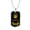 Military Chain (Gold), variant on Rottweiler Dad Dog Dog Tag Necklace Stainless Steel 24" Chain Silver Tone or Gold Tone Dog Owner Lover