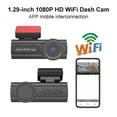 thumbnail image 5 of High Definition Dash Cam Qwtwty Dash Cam 3.16-inch 1080P Front And Interior Recording Camera With Infrared Night Vision Loop Recording APP, 5 of 9