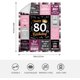 thumbnail image 4 of LHSHID 50th Birthday Gifts for Women Unique Happy Birthday Fleece Throw Blanket Funny 50 Years Old Birthday Decorations Gifts Best 50th Birthday Gfit Ideas for Mom Wife Sister Friends 50x60in, 4 of 6