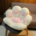 thumbnail image 5 of Lindos peluches kawaii para silla de juego, cojín de asiento con forma de pata de oso para oficina y hogar., 5 of 5