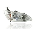 thumbnail image 3 of Headlight Assembly - Cooling Direct Fit/For 33101S5AA51; 33151S5AA51 04-05 Honda Civic Coupe Sedan Hybrid - Pair Both Left Driver & Right Passenger Set, NSF Certified, 3 of 4