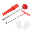 thumbnail image 1 of Kit de herramientas para cambio rápido de válvulas de neumáticos y extractor de vástagos de válvulas para motocicletas 4 piezas, 1 of 8