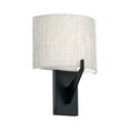 thumbnail image 5 of WAC Lighting Fitzgerald 16" 1-Light LED 3500K Aluminum Wall Sconce in Nickel, 5 of 5