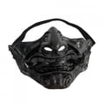 thumbnail image 4 of Máscara de samurái, accesorio de regalo para fiesta, cosplay, juego de carnaval, disfraz, juego de rol, 4 of 8
