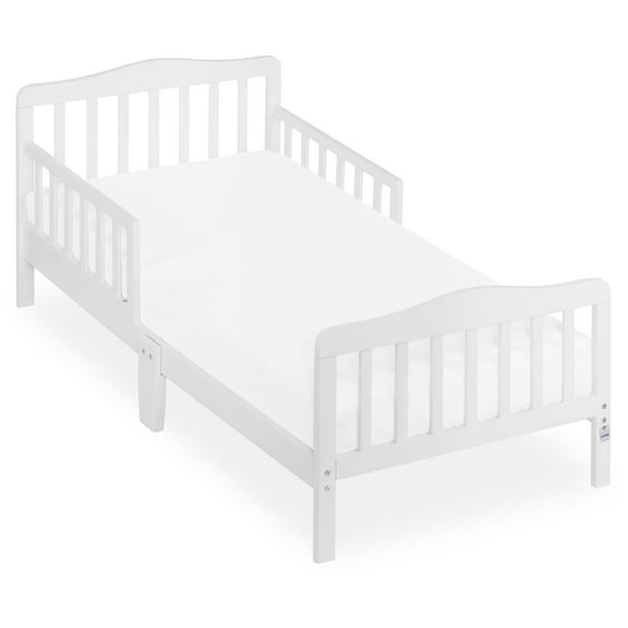 Dream on Me Classic Design Toddler Bed, White