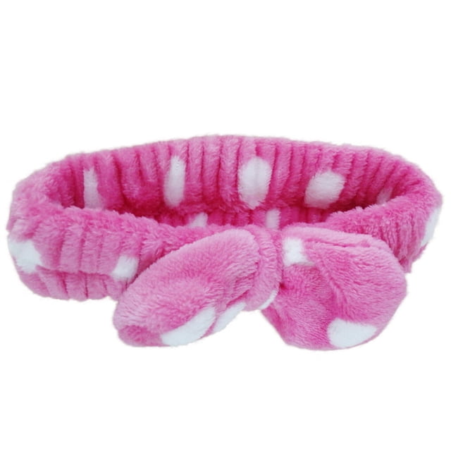 Minnieouse Precioso Grande Ducha Diadema Lazo Punto Rayas Tiras Ba?o Spa Maquillaje Type11 NO11