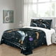 thumbnail image 4 of Colecciones de ropa de cama Patrón de monopatín Patrón de artículos de casa Fibra de poliéster Conjunto de colchas multicoloras para jóvenes adultos edredón S 3 piezas Vogacara HA012079-02, 4 of 7