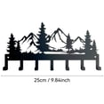 thumbnail image 2 of Wall Mounted Metal Key Holder Rack with 7 Hooks for Organized Home Entryway Storage and Decorative Design, 2 of 5