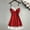 Red, variant on Idoravan Womens Nightgown Chemise Sleeveless Sleepwear Full Slip Lace Sling Vest Nightdress