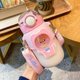 thumbnail image 1 of Kawaii Water Bottle - Cute Water Bottles With Straw And Stickers Portable Cartoon Bear Water Bottle Leakproof Sports Water Bottle For Outdoor Sports T, 1 of 4