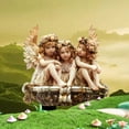 thumbnail image 3 of Uiz Merueh Garden Fairy Statues Clearanace Outside Decor for Yard Art Lawn Ornaments Porch Patio Balcony Home House - Birthday Gifts for Grandma Mom Women, 3 of 7