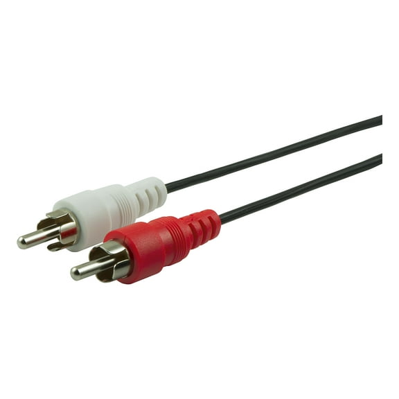GE 12ft RCA Audio Cable