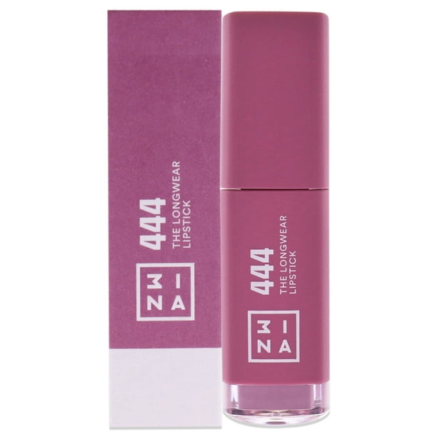 The Longwear Lipstick - 444 Lilac de 3Ina para mujeres - Lápiz labial de 0,20 oz