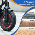 thumbnail image 6 of LiteFive LF5 350W Electric Scooter for Adults, 19mph & 21Miles Range, Folding Commuting E-Scooter, 6 of 11