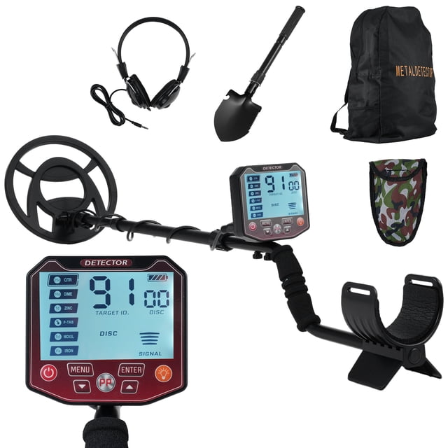 Metal Detector for Adults Professional Higher Accuracy Gold Detector with LCD Display 5 Mode 10