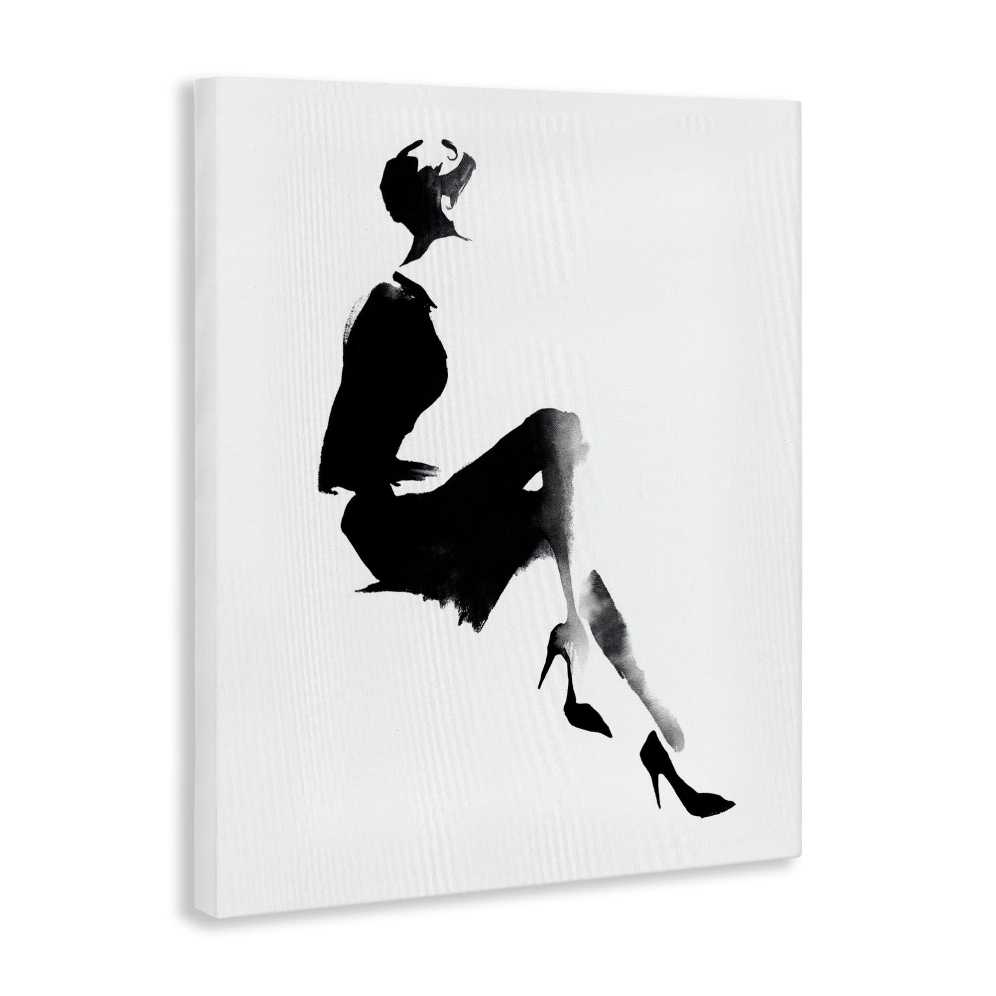 Stupell Industries Chic Silhouette Noir Canvas Wall Art, design by Svetlana Aleynikova